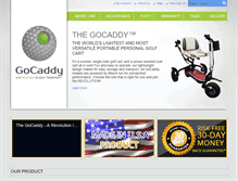 Tablet Screenshot of mygocaddy.com